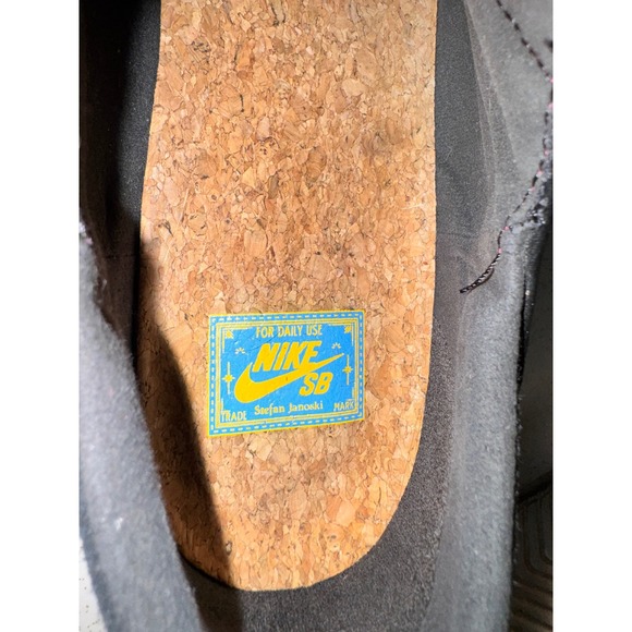 Nike SB Zoom Stefan Janoski Low Top Burgundy Pink Suede Skater Sneaker Shoes - Picture 12 of 14